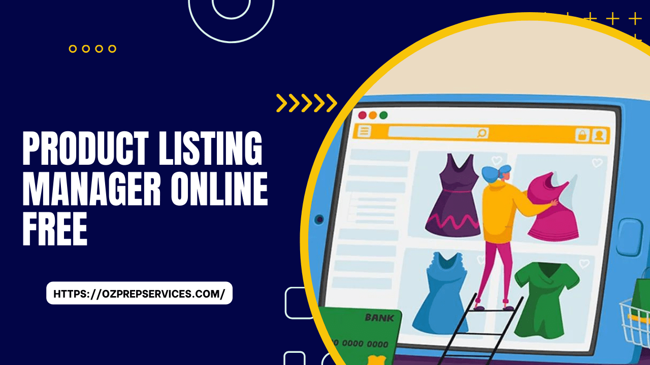 Product Listing Manager Online Free